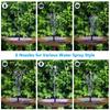 3.5W Solar Fountain Pump, Solar Water Pump Floating Fountain Built-in 1500mAh Battery, with 6 Nozzles, for Bird Bath