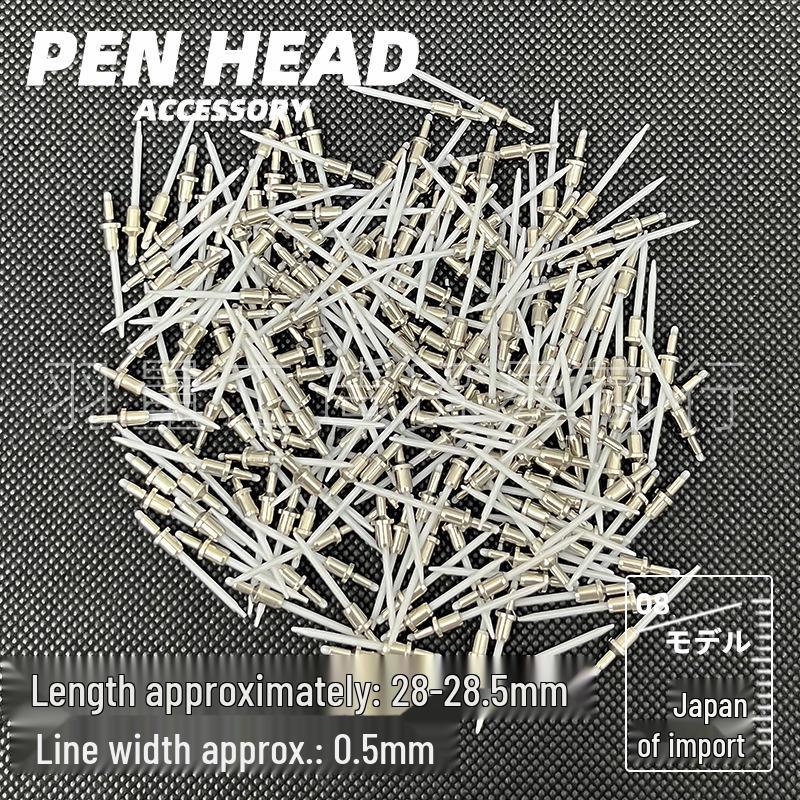 Japonský tenký liner, 0,5 mm jehlový hrot, DIY samonasávací prázdná tuba