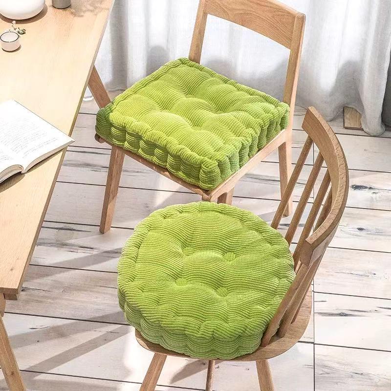 Corn Kernel Velvet Seat Cushion - Thickened Cotton Pad for Sofa, Car, Window, Chair, and Stool