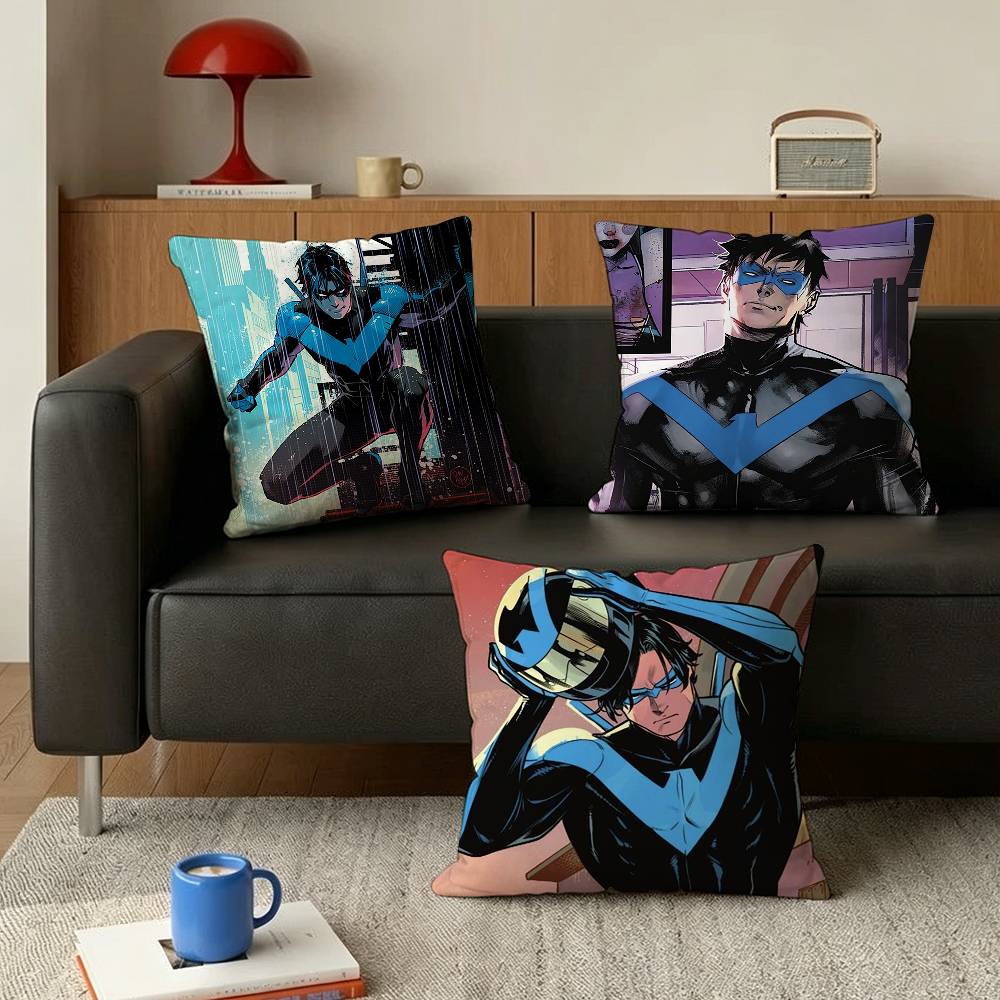 For Cool D-Dick Grayson Various Sizes Square Pillow Case For Car Home Bedchamber Decor