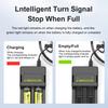 18650 Battery Charger 2 Slots Dual for 18650 4.2V Rechargeable Lithium Battery Charger Adapter for 18650 16340 14500 21700