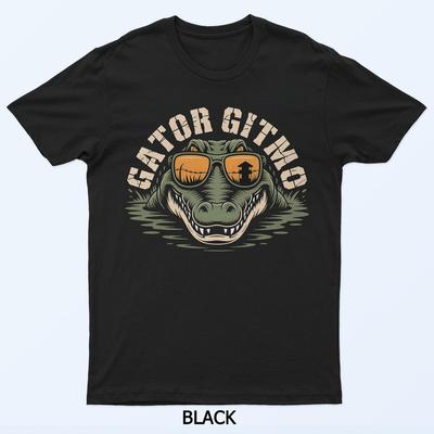 Gator Gitmo Alligator Zonnebril Aquarel appreal T-Shirt