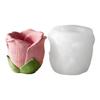Tealight Candle Holders Silicone Molds Jewelry Storage Box Molds Flower Candlestick Resin Molds for Epoxy Casting Crafts
