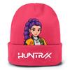 Kids Boys Girls Kpop Derpy Printed Knitted Hat Thread Velvet Cap Autumn Winter Warm Knitted Hat