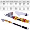 Spinning Rod with Fishing Reel Carbon Fiber Sea Fishing Rod and Reel Combos for Saltwater Fishing