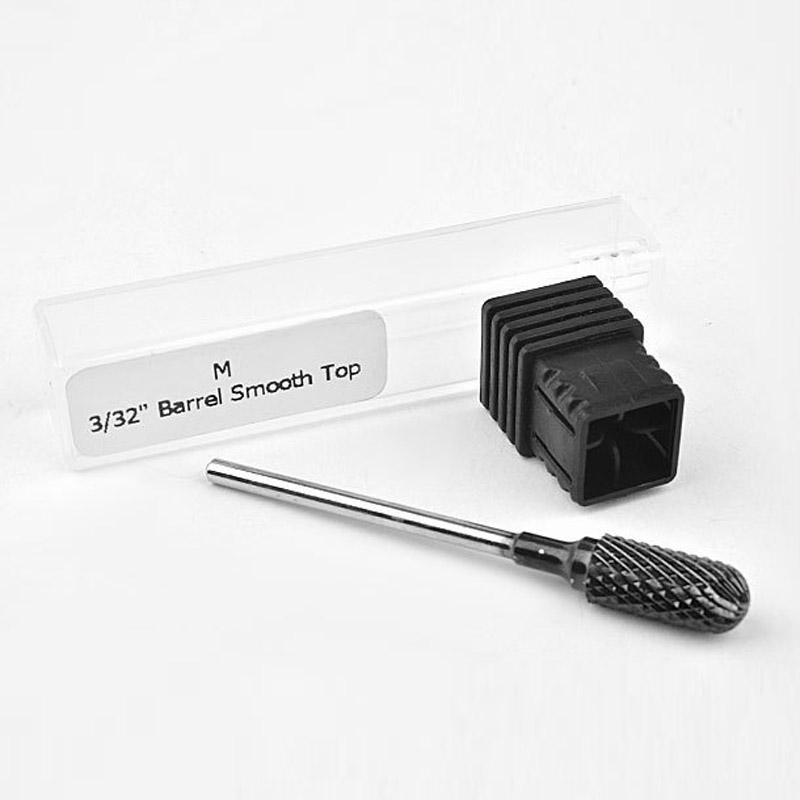 Nail Drill Bits Milling Cutter For Manicure Rotate Black Tungsten Steel Mill Burr Nail Cutter Manicure Pedicure Machine Drill Bit Accessories