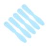 5pcs Dental Plastic Plaster Spatulas Mixing Knife for Alginate Impression Plaster Materials Light