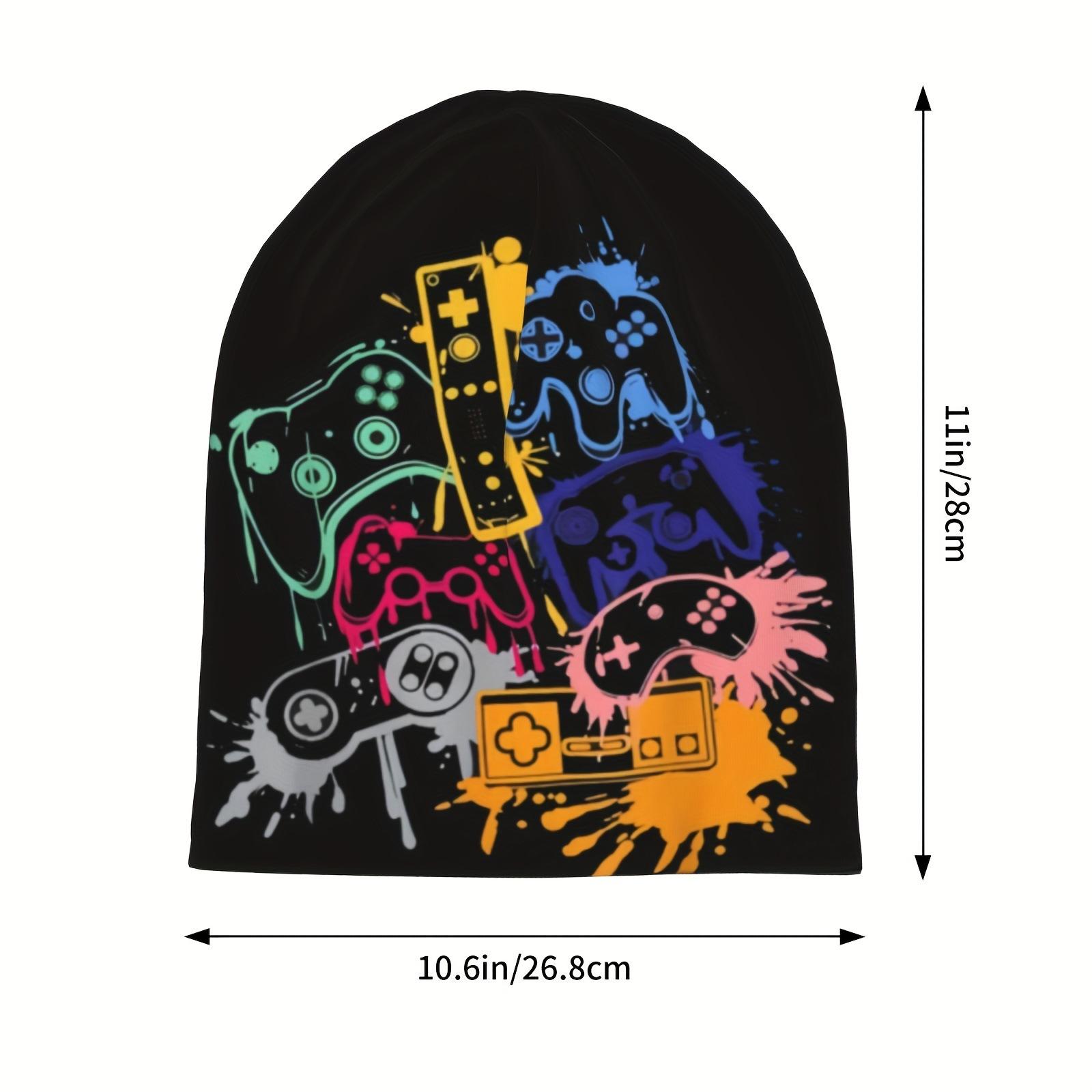 

Новая теплая и удобная индивидуальная вязаная шапка из полиэстера с принтом игровой консоли для праздничной вечеринки average code