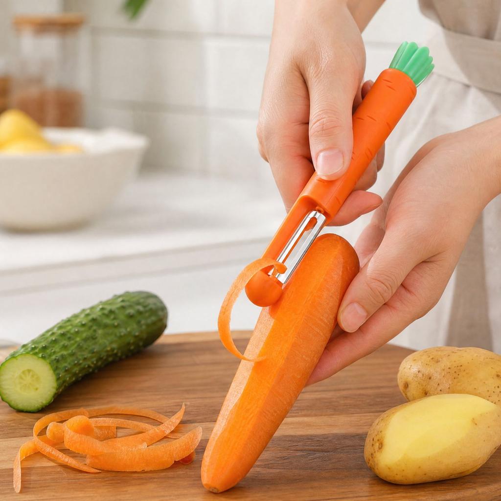 Shaped Vegetable Peeler for Kitchen - Cute Peeler Tool