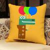 Hey D-duggee Cartoon Pillow Case Pillowcase, Double-sided Printed, Sofa Cushion, Bedroom Headboard Pillow