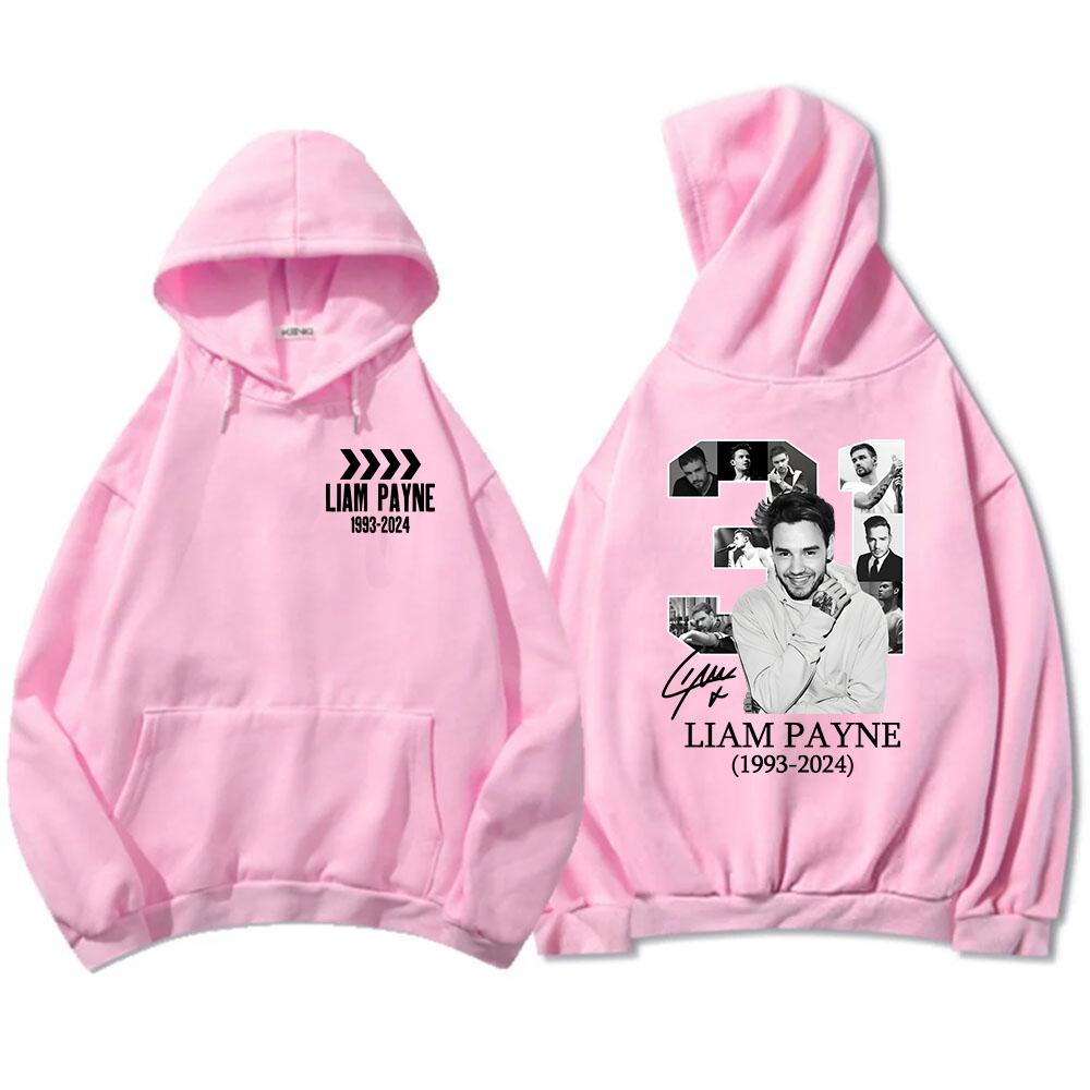 1993-2024 Liam Payne Hoodies Winter Freizeit Kapuzenpullover Herren/Damen Sweatshirts Unisex Hip Hop Kleidung Herren Pullover mit Grafik