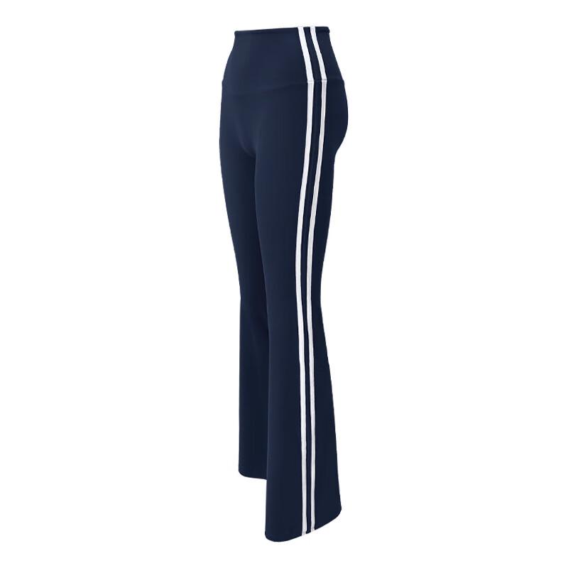 Women's High-Waist Striped Flare Yoga Pants