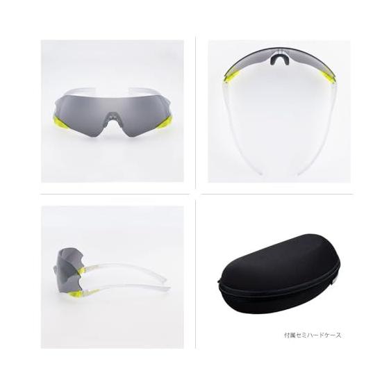 Used New [SWANS] Sports Sunglasses Made in Japan Mirror Lens E-NOX NEURON G3 Enox Neuron Running Marathon Tennis Golf Baseball ENNG3-0701 CLIM Adult