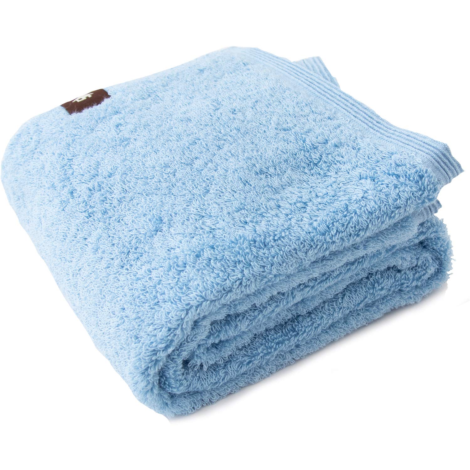 

Oka Bath Towel Blue 46cm x 100cm PLYS Base Sophie Mini Bath Approx. (Imabari Towel) синий