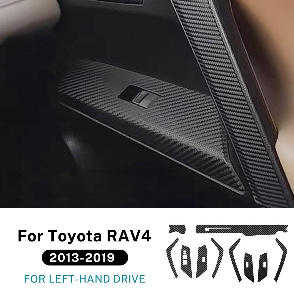 Interior Protective Film for Toyota RAV4 XA40 2013-2019 Transparent Anti-Scratch Sticker Set / RHD