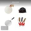 12centimeter Portable pie Oven, double Heating, Home & Commercial Use Red
