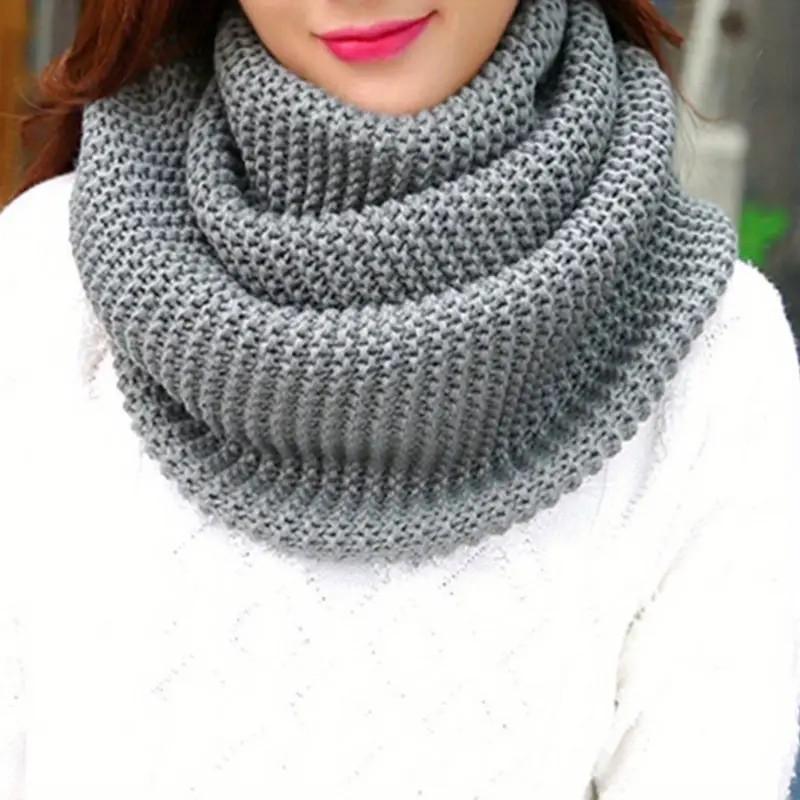 

Winter Versatile Thick Yarn Pullover Scarf For Men And Women One Size
