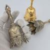 Retro Brass Hand Bell for Children's Early Education Loud Class Bell Christmas Hanging Ornament Retro Style Order Bell