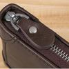 Billetera de Cuero para Hombre Casual con Cremallera Tarjetero Billetera de Pu Sintético para Hombre Monedero Billetera Personalizada Cuero para Hombre Nuevo