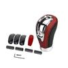 R 5 6 Speed Universal Car PU Leather Gear Shift Knob Manual Gear Shift Knob