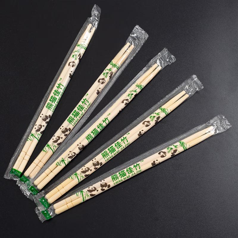 COFLYEE Einzeln verpackte Bambusstäbchen