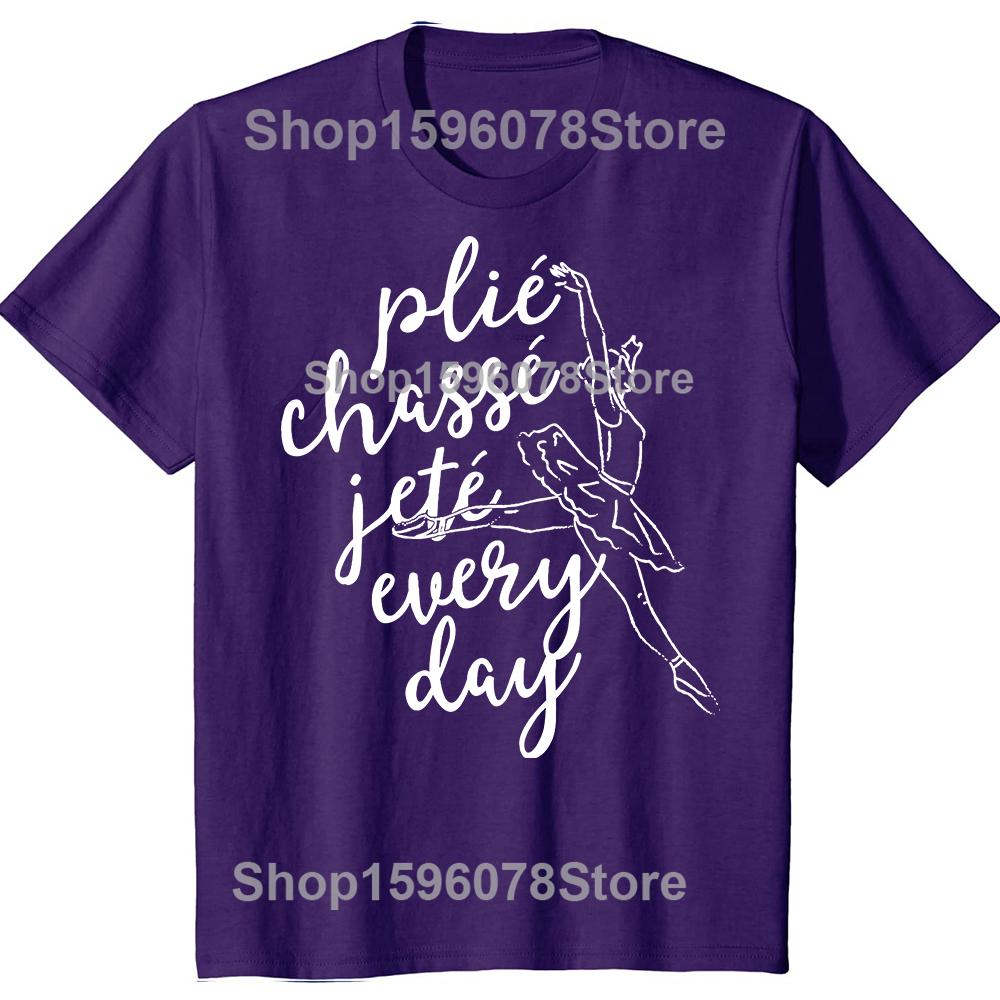Funny Ballet Teacher Graphic T Shirts Men Women Pure Cotton Humor Streetwear Tee Shirt Short Sleeve Unisex Loose Clothing