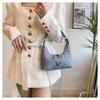 Fashion Korean Style Handbag 2024 Spring New Versatile Instagram One Shoulder Underarm Bag Dumpling Bag for Women