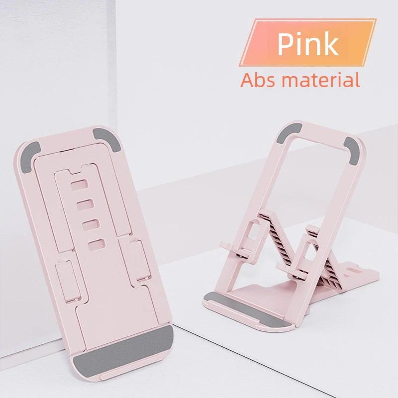 Universal Foldable Phone Stand With Adjustable Viewing Angles–360° Rotating Desktop Holder Compatible With Various Mobile Phones
