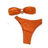 European and American Swimwear Sexy U-Shaped V Iron Swimsuit Bikini Women's Swimsuit