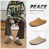 3696 Lazy Summer New Flat-bottomed Comfortable Outer Wear Thin Slippers Casual Outdoor One-pedal Home Shoes