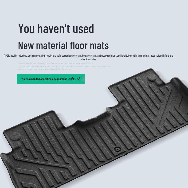 Deep Blue L06 Custom Fit TPE Car Floor Mats & Trunk Liner for 26 Models
