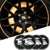 4Pcs 56mm Car Wheel Stickers Center Hub Cap For Volkswagen GTI R-Line R Polo T5 Golf Passat Scirocco Car Emblem Badge Decal