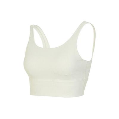 Zenvy Series Solid Color Low-Intensity Support Quick-Dry Padded Sports Bra Women Underwear Light-Green FZ6508-020