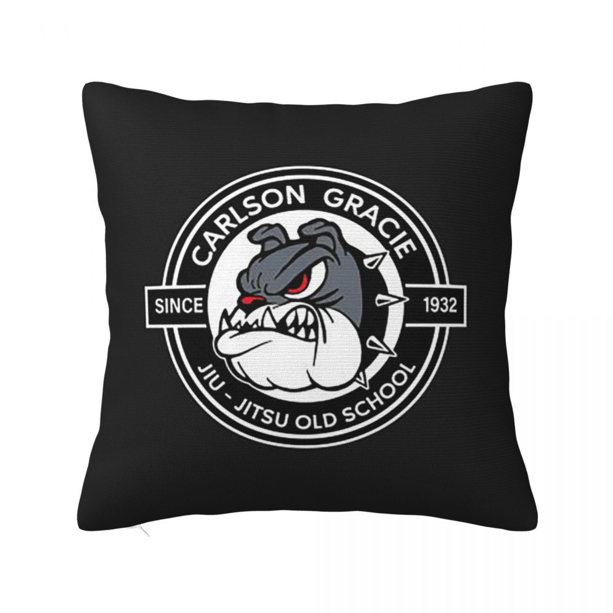 Carlson Gracie Jiu-Jitsu Team Square Pillowcase Cushion Cover Pillow Case Throw Pillow Cover for Home Bedroom Car 12x12Inch