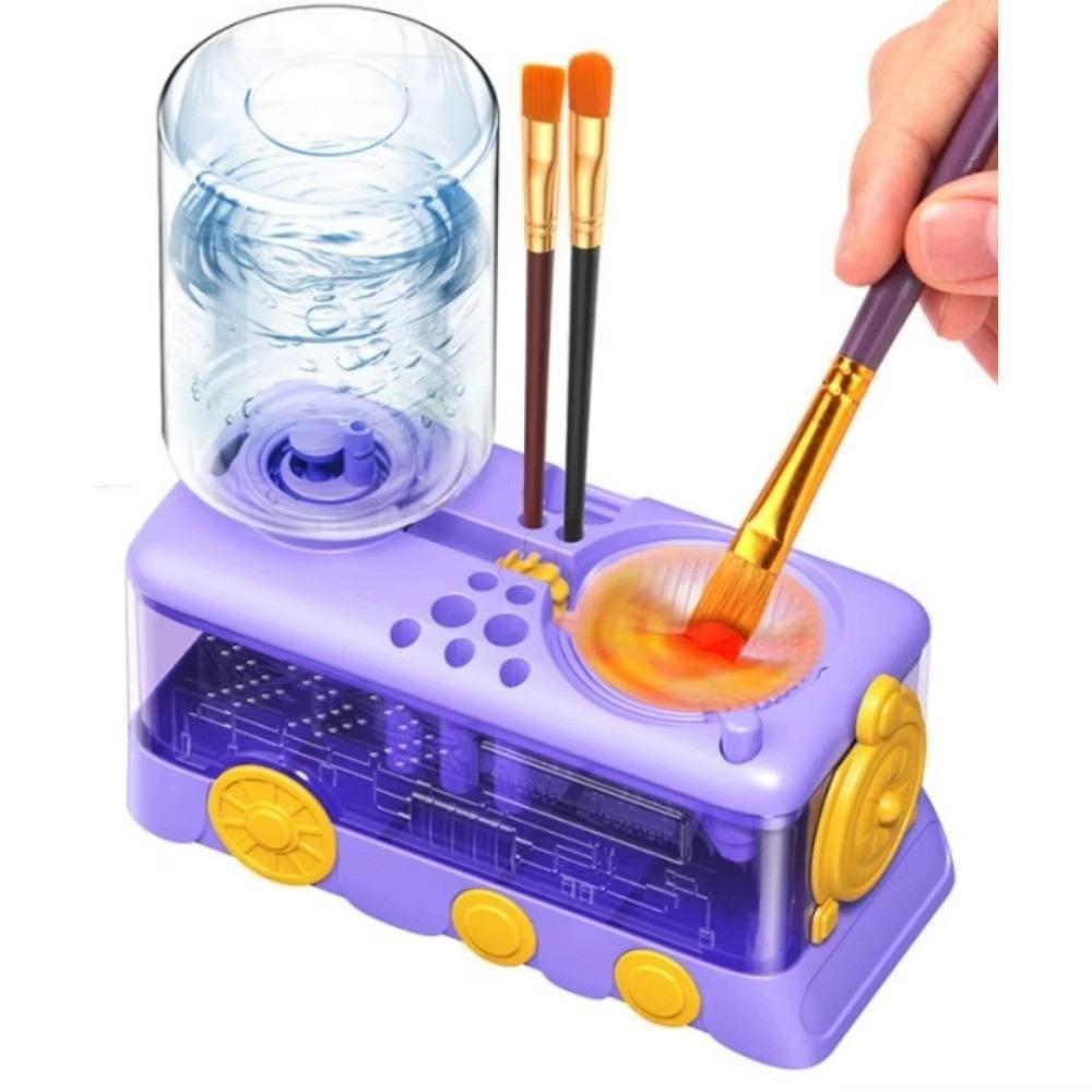 Multifunctional Paintbrush Rinse Pen Holder Calligraphy Paint Brush Cleaner Machine