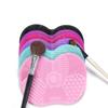 1pc Silicone Makeup Brush Cleaner Pad Make Up Washing Brush Gel Cleaning Mat Foundation Makeup Brush Scrubber Board Tool
