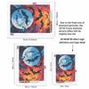 5D Diamond Painting Kit Full Moon Bats Pattern DIY Rhinestone Art Canvas Relaxing Craft for Home Wall Decor Gift Set Modern Art