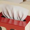 Tissue Box Table Napkin Paper Container Large Capacity Cartoon Shape