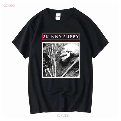 Skinny Puppy Band Remission T Shirt Full Size S 5XL Vintage Washed Stretched Unisex Designer Clothes Stylish Homme Slightly