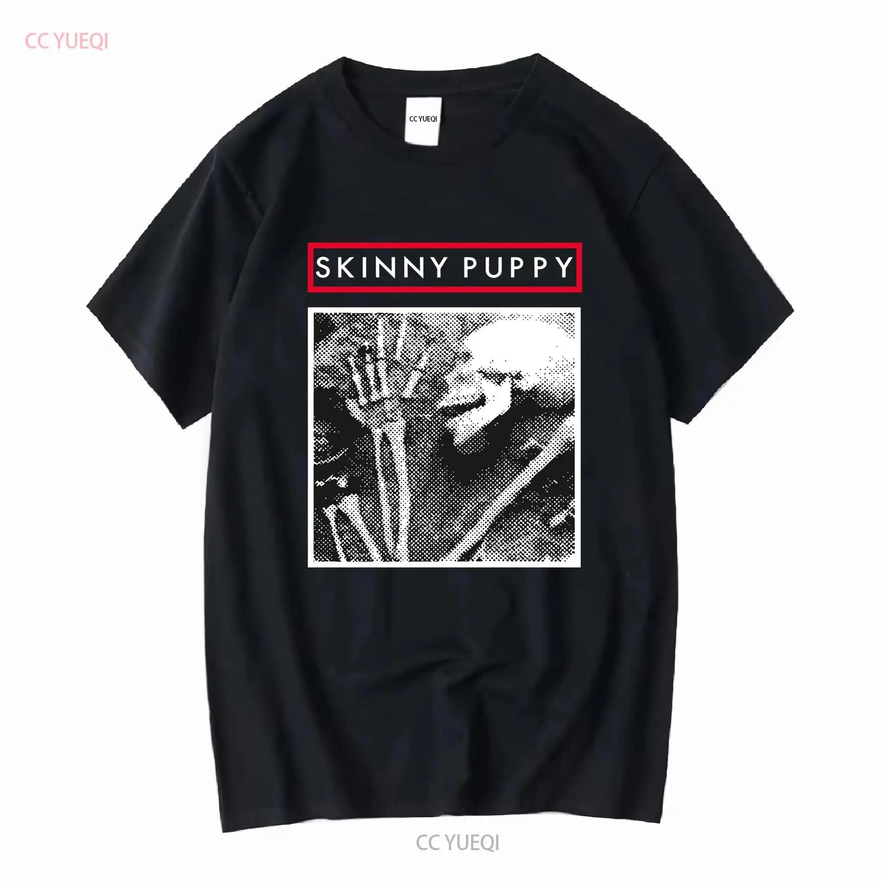Футболка Skinny Puppy Band Remission Полный размер S 5XL винтажная Стиранная Растянутая Унисекс дизайнерская одежда Стильная homme Немного S разноцветный