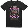 Herren Anime T-Shirt Gamer Manga Japanisch Geek Regular Fit T-Shirt