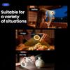 Mini Magnetic LED Rechargeable Phone Fill Light,3 Color Temps Foldable Clip Selfie Light for Pet Vlog Live,Dog Photography Pocket LED Light