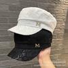 Lace Hat Women's Summer Sunscreen Sunshade Octagonal Hat Internet Celebrity Cap M Standard Hollow British Beret