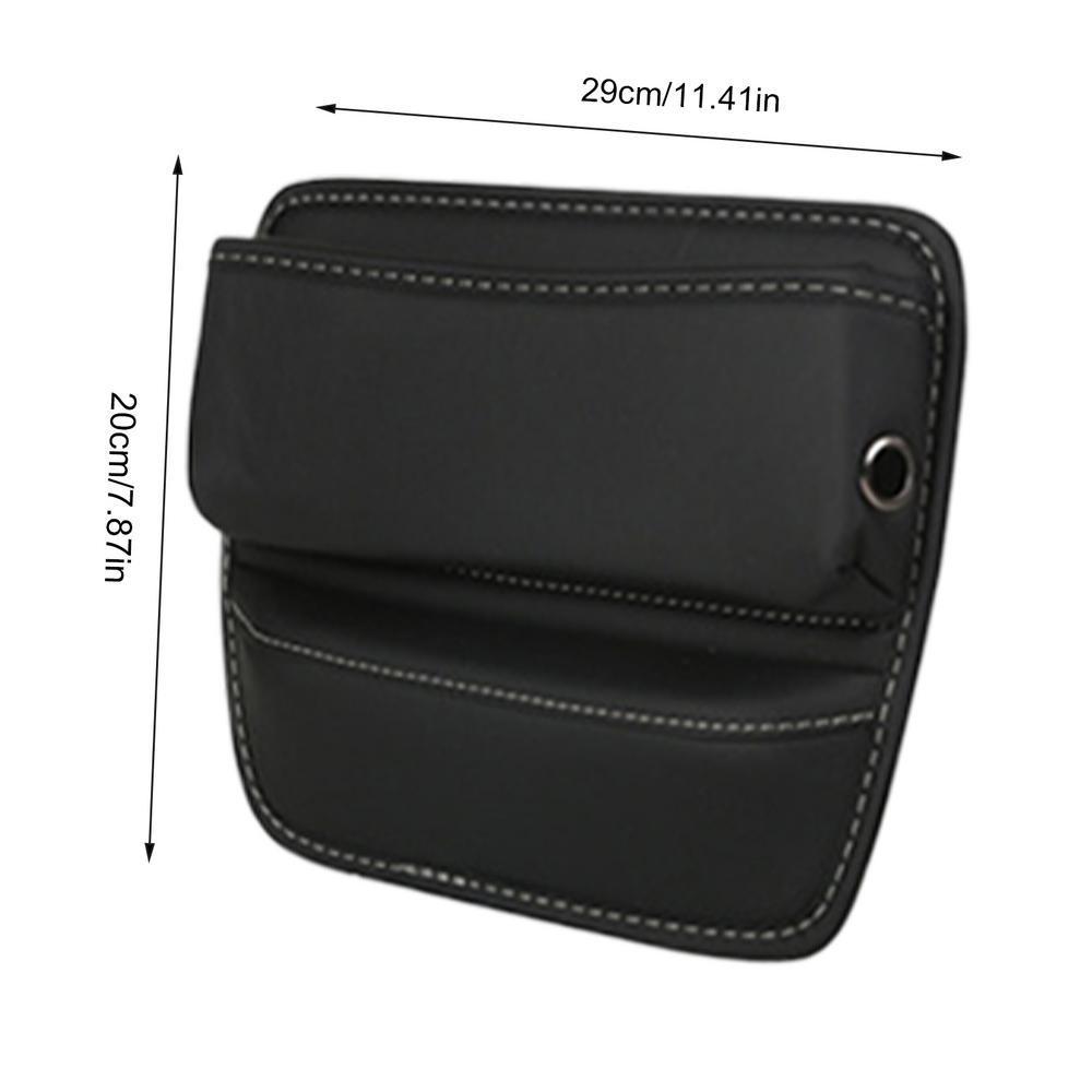 

Органайзер для щелей в автомобильном сиденье, ящик для хранения на боковых сиденьях, органайзер для боковых карманов на сиденьях, заполнитель щелей на передних сиденьях для телефонов чёрный