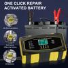 12V 6A Car Battery Charger Smart Pulse Repair for Motorcycle Automotive