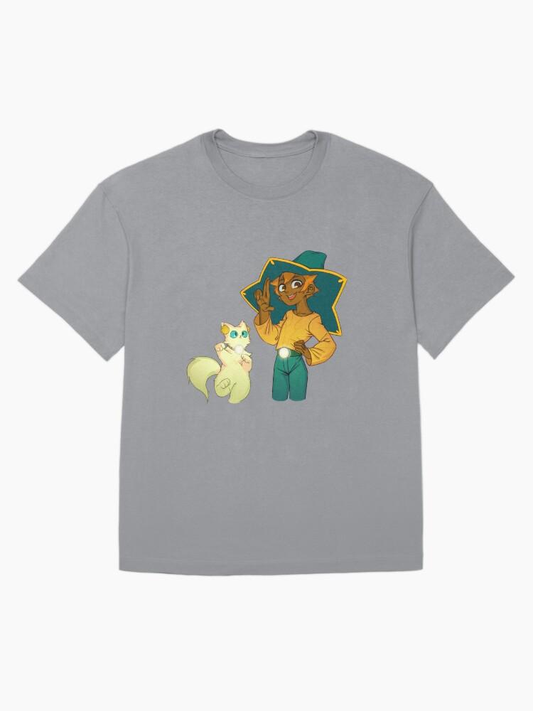 Spiritfarer Spiritfarer, Daffodil (Spiritfarer), Stella Oversized Unisex T-Shirt