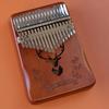 17 Keys Beech Thumb Piano High Quality Wood Musical Instruments Gifts For Kids Creative Music Box With Learning Books