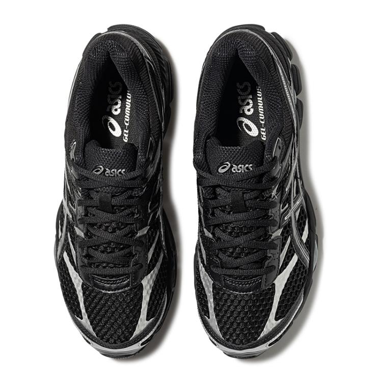 Asics Gel Cumulus 16 Laufschuhe Unisex Schwarz Weiß 1203A733-002