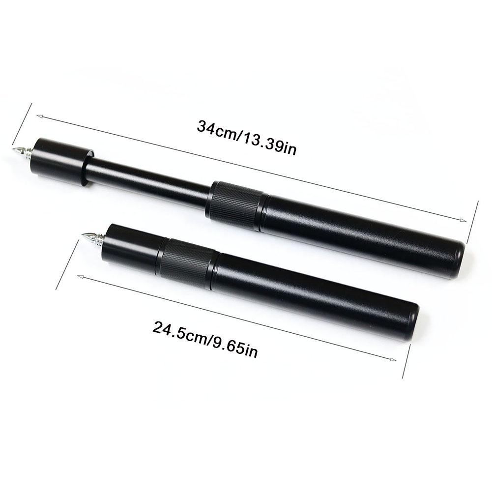 6/9 Inch Telescopic Metal Pool Cue Extension - Professional Extender for American Billiard Cues