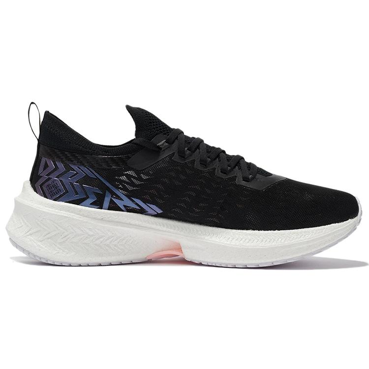 New LiNing Feidian Discovery Breathable Low Top Running Shoes Women's Black ARMR006-9